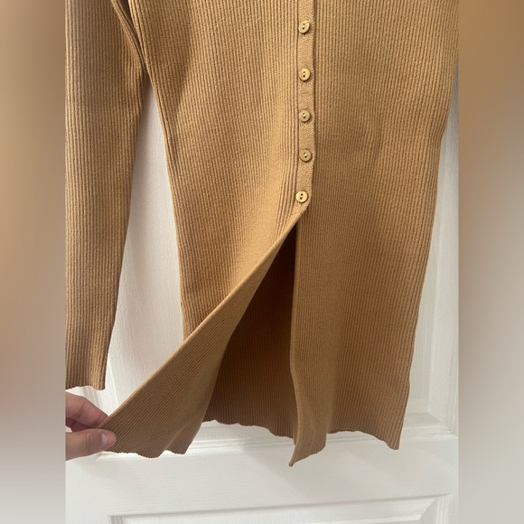 Anthropologie Maeve Ribbed Slim Cardigan(Size S) - Picture 11 of 17